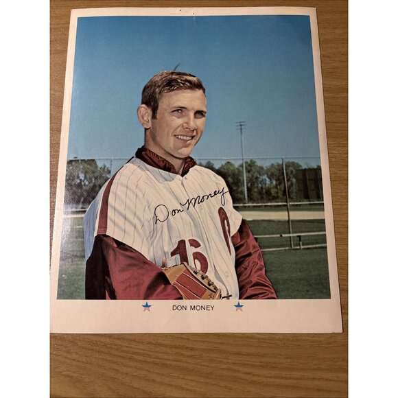 1971 Complete set of 12 Arco 8x10 Philadelphia Phillies Photo Cards Baseball VTG - Picture 12 of 16